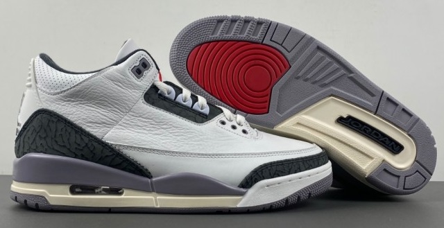 Air Jordan Retro 3 III SuperA Cement Grey